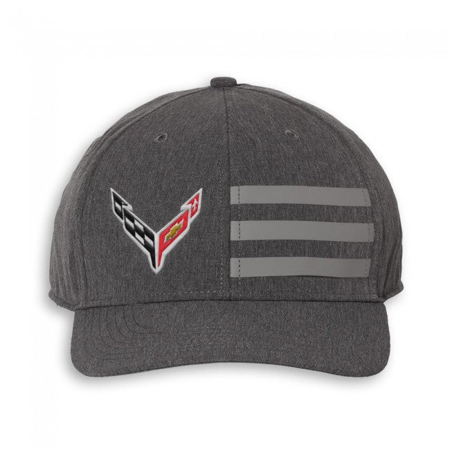 Corvette Adidas 3 Stripe Cap GM Company Store