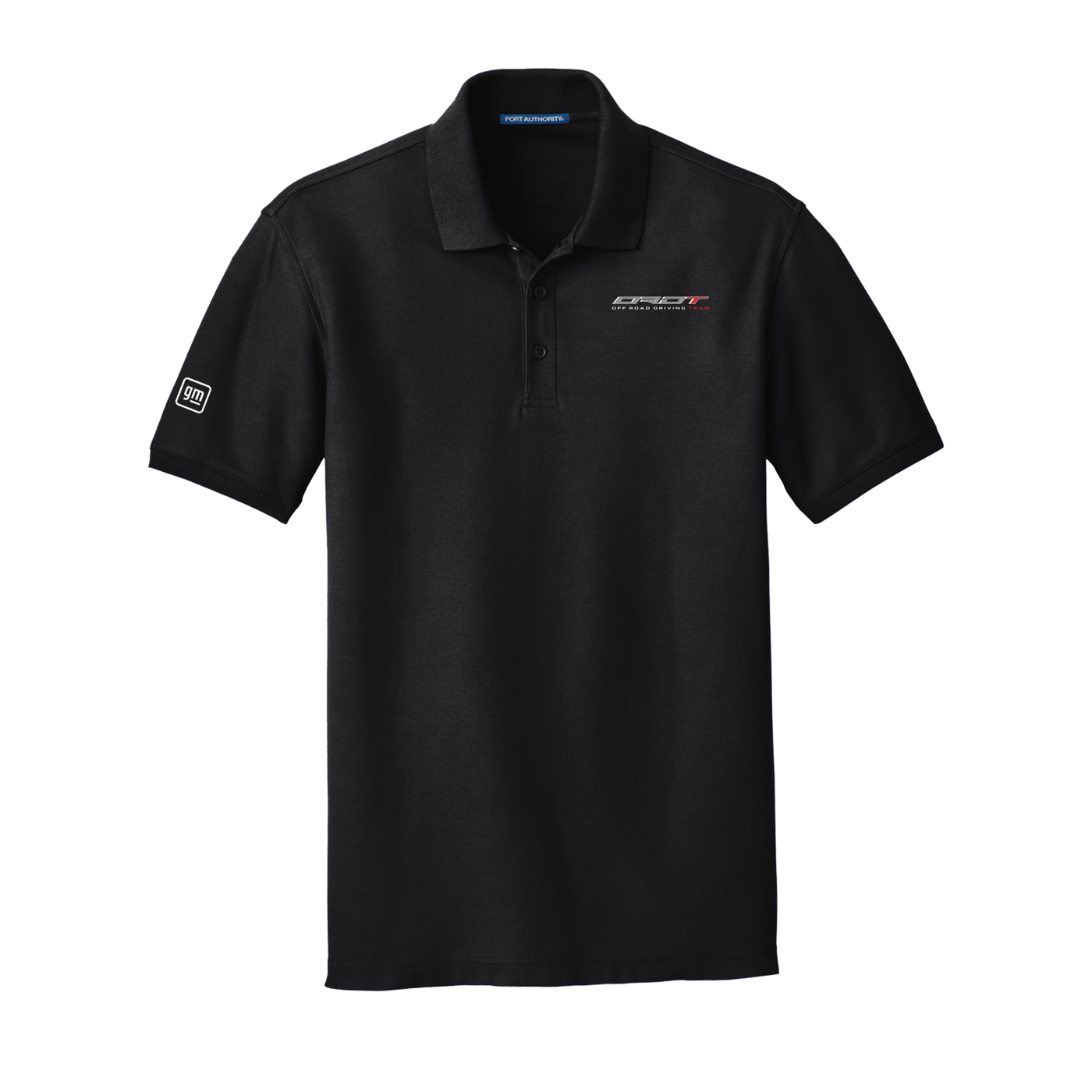 Black ORDT Core Classic Pique Polo