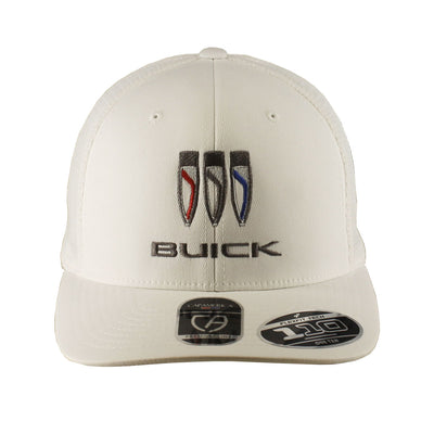 Light Gray Buick Flexfit 110 Trucker Mesh Back Cap