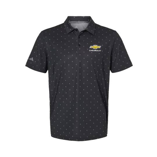 Chevrolet Men's Pine Tree Adidas Polo