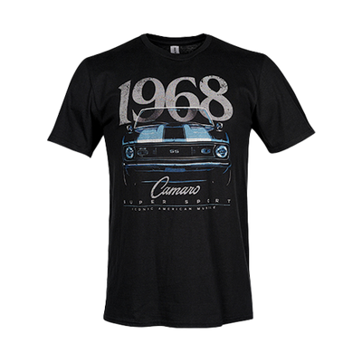 Black CAMARO 1968 T-SHIRT