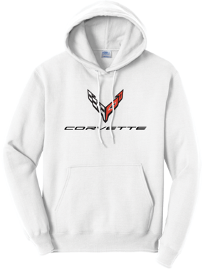 Lavender Chevrolet C8 Corvette Hoodie