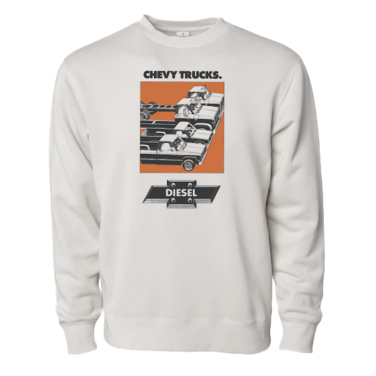 Chevy Diesel Trucks Unisex Crewneck