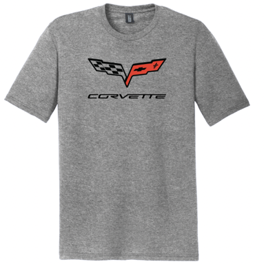 Light Slate Gray Chevrolet C6 Corvette T-Shirt