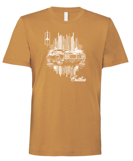 Dark Khaki Cadillac Vintage Cutlass Graphic Unisex T-Shirt