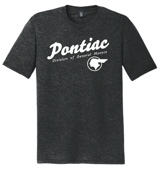 Dark Slate Gray Vintage Graphic Pontiac Unisex T-Shirt