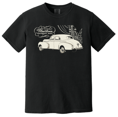 Black New Fisher Fleetline Chevrolet Body T-Shirt