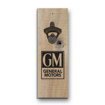 Rosy Brown GM Bottle Opener - Vintage GM