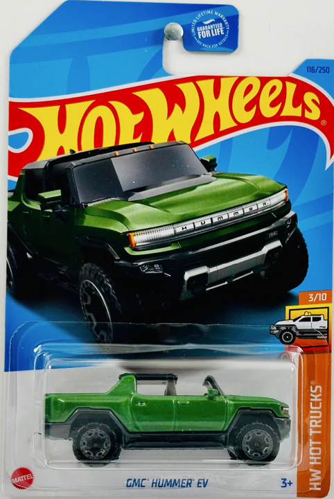 Hot Wheels GMC Hummer EV - Green