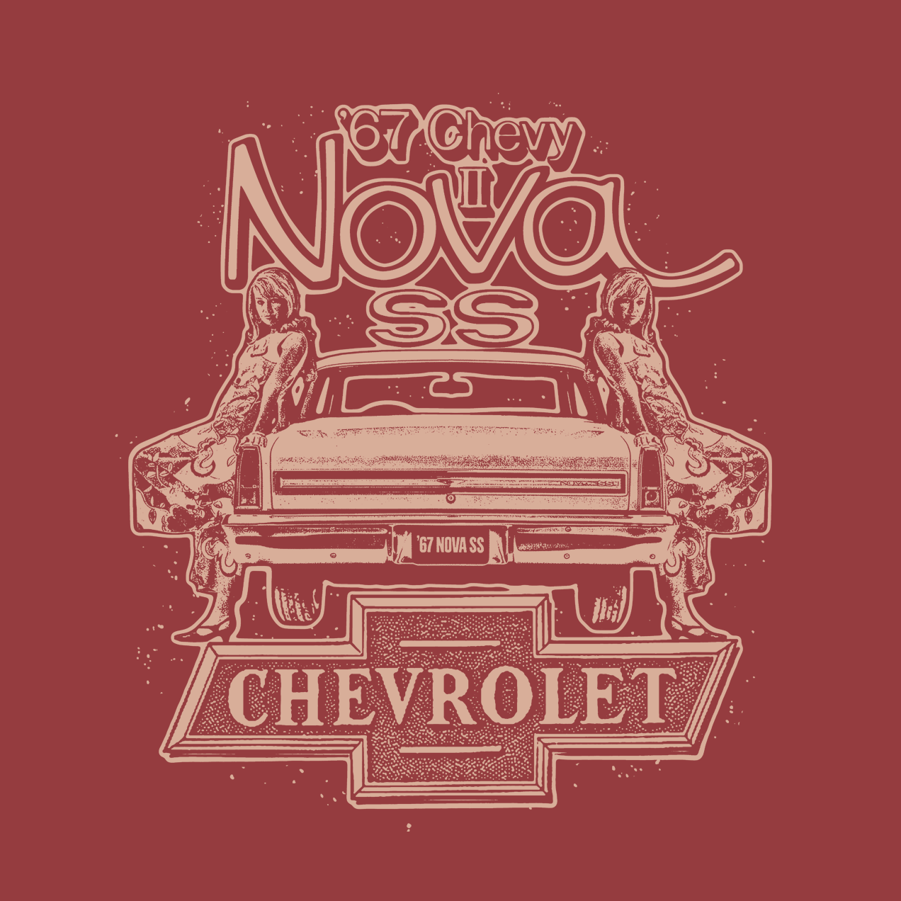 Sienna 1967 Chevy Nova SS T-Shirt