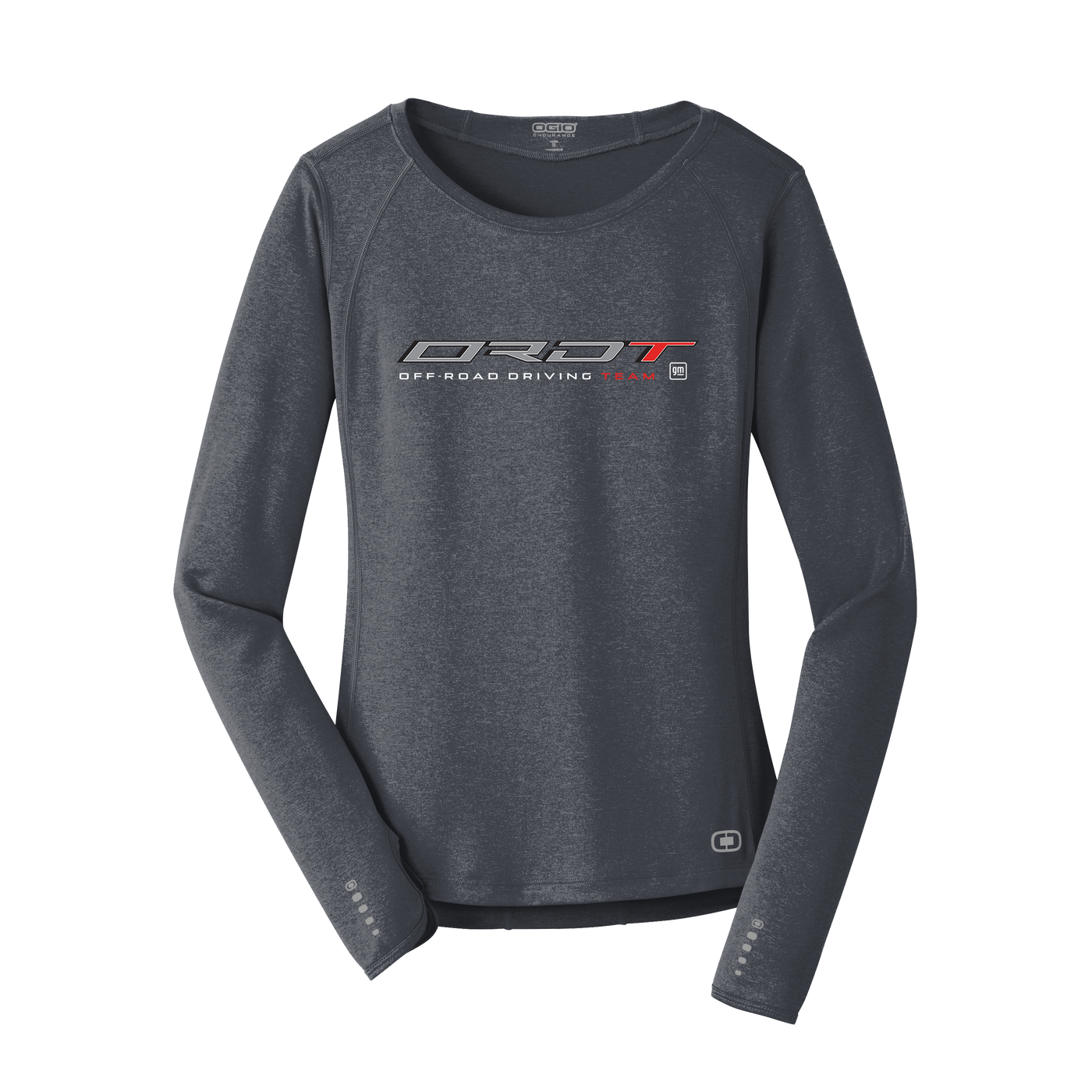 Dark Slate Gray ORDT Women Long Sleeve Pulse Crew