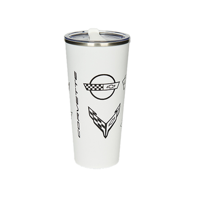 Lavender Corvette Generations 17oz Stainless Steel Tumbler