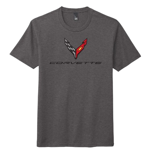 Dark Slate Gray Corvette C8 Unisex Tee