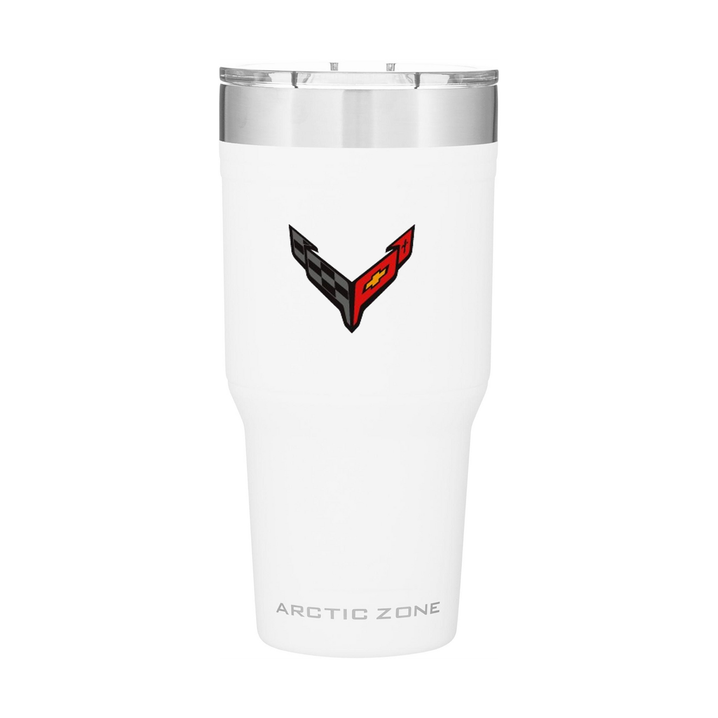 White Smoke Corvette C8 20oz Arctic Zone Titan Thermal