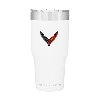 White Smoke Corvette C8 20oz Arctic Zone Titan Thermal