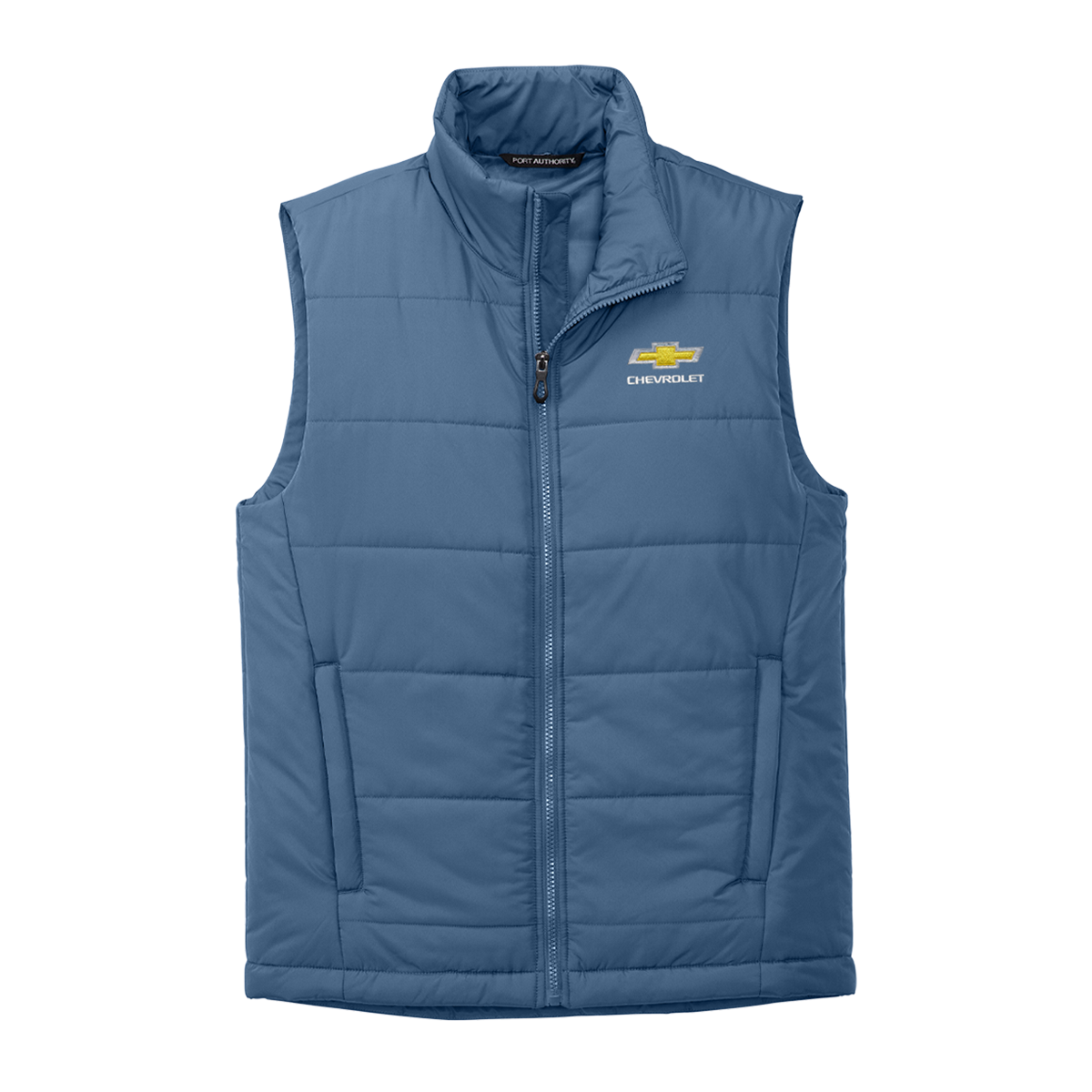 Dark Slate Blue Chevrolet Puffer Vest