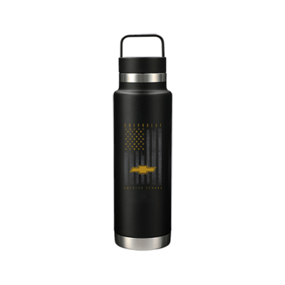 Black Chevrolet Colton 20oz Copper Insulated Bottle