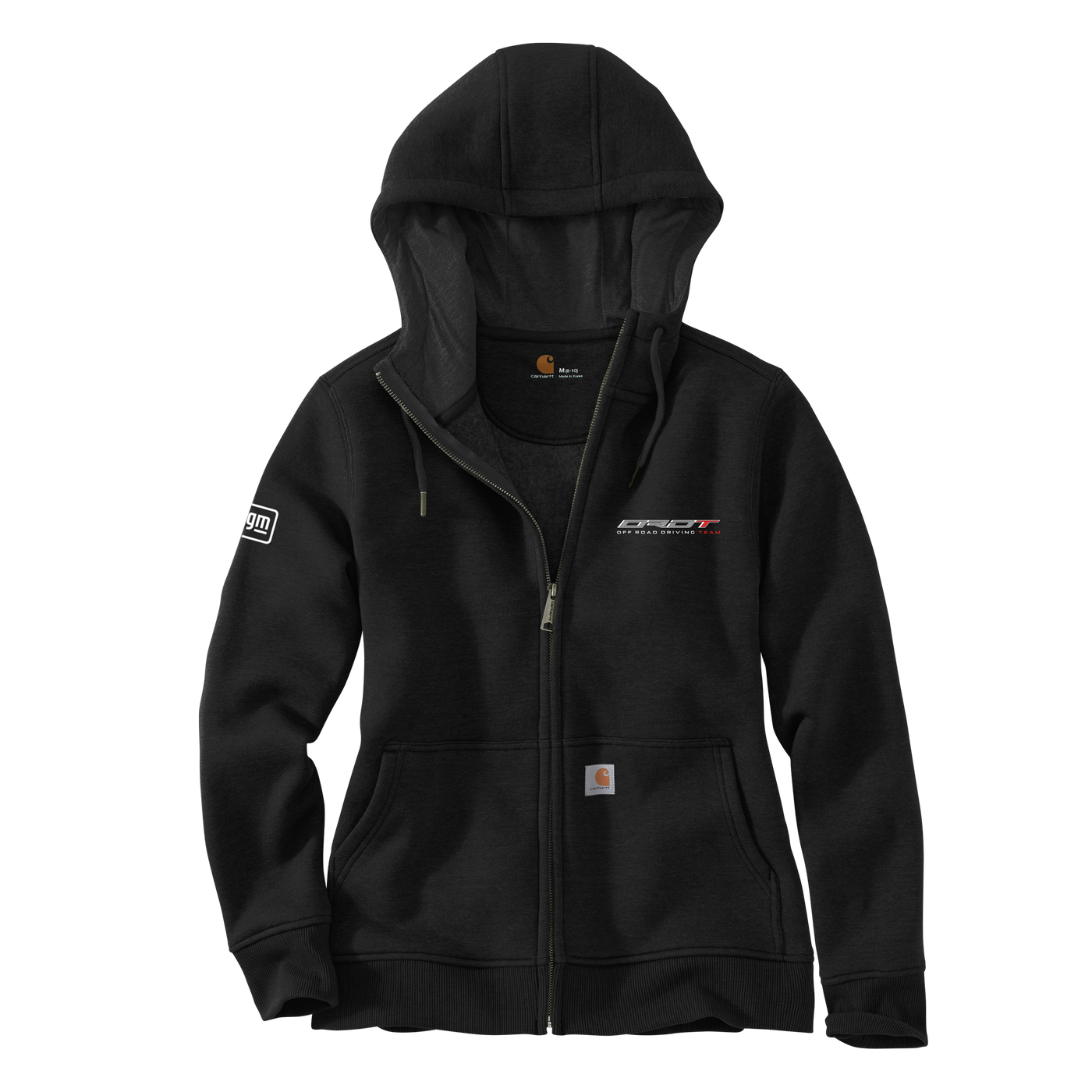 Black ORDT Carhartt Women’s Clarksburg Full-Zip Hoodie