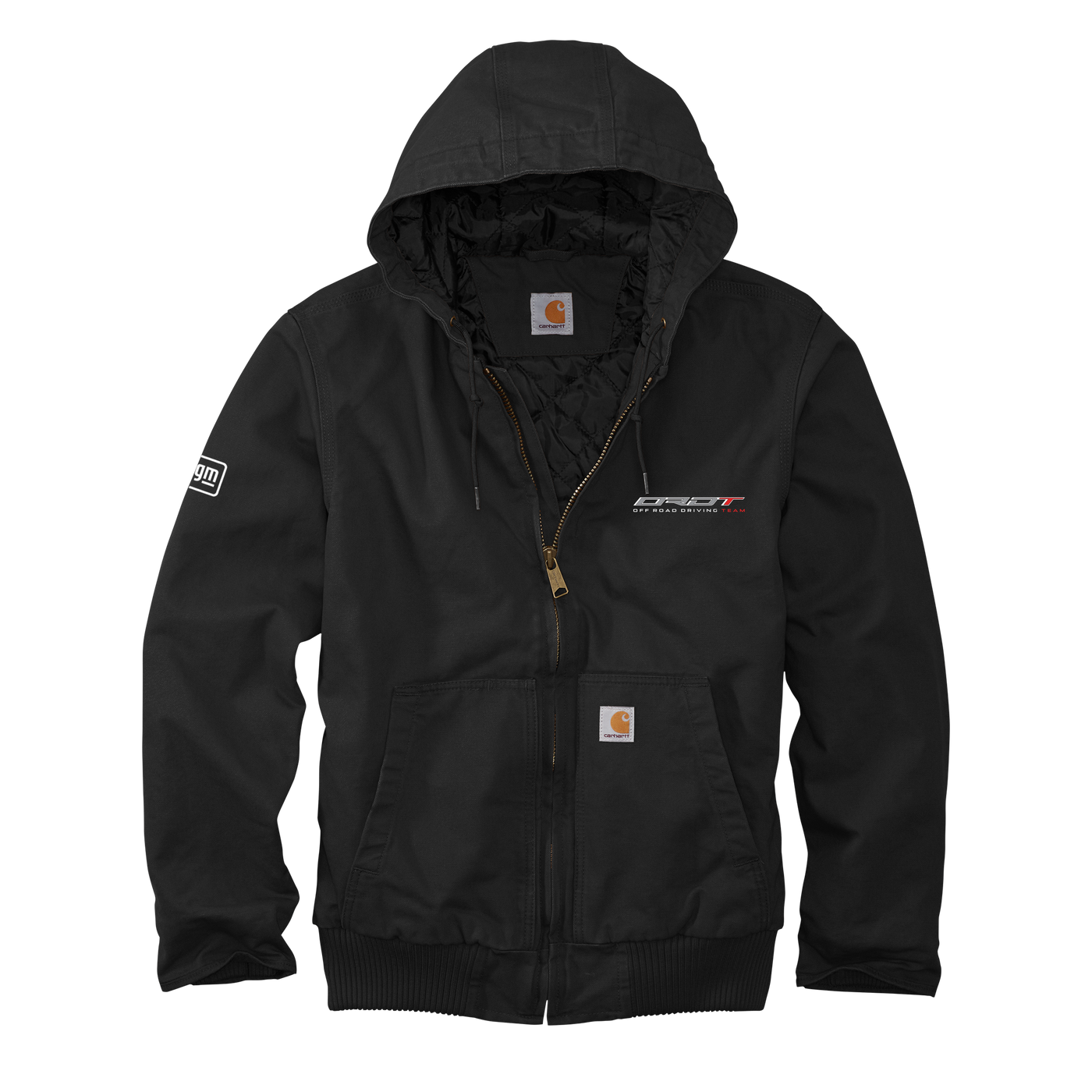 Black ORDT Carhartt Washed Duck Active Jac