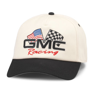 Antique White GMC Racing Roscoe Cap