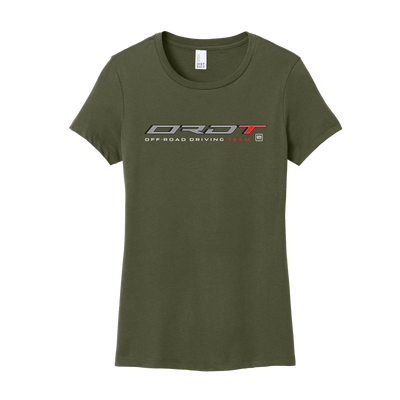 Dark Olive Green ORDT Women Perfect Weight Tee