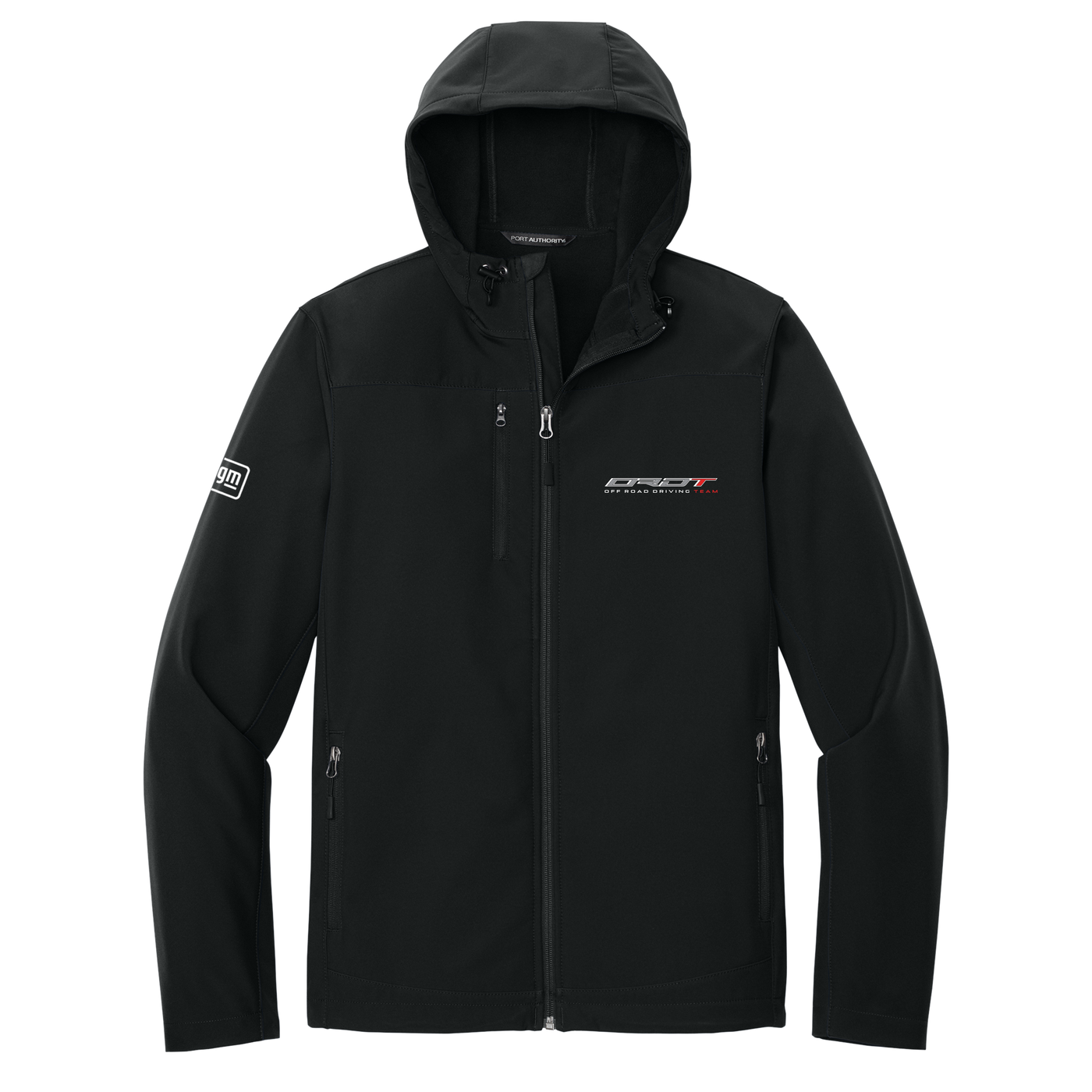 Black ORDT Hooded Core Soft Shell Jacket