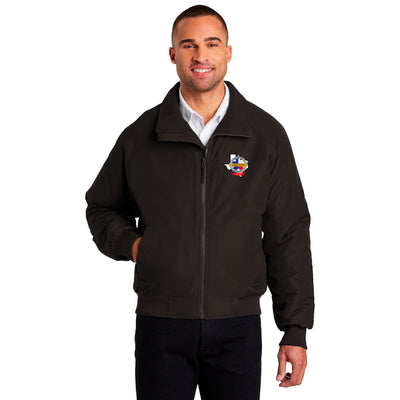 Black GM Arlington Port Authority Charger Jacket