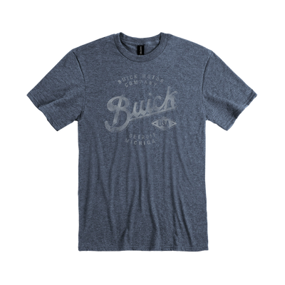 Dim Gray Vintage Buick Script T-Shirt