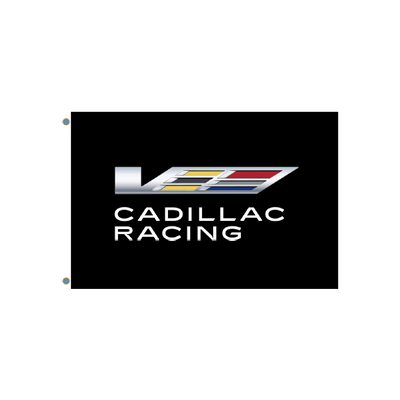 Black Cadillac Racing Flag - 2' x 3'