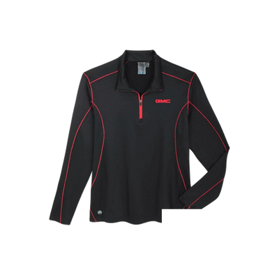 Dark Slate Gray GMC Black/Red Quarter Zip Jacket