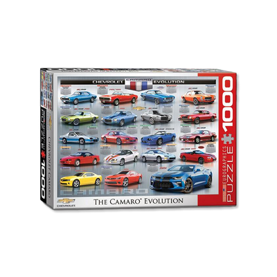 Gray Camaro - Chevrolet The Camaro Evolution 1000 Piece Puzzle