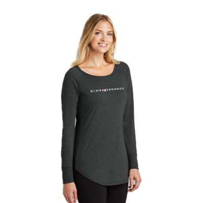 Dark Slate Gray Camaro Long Sleeve Tunic